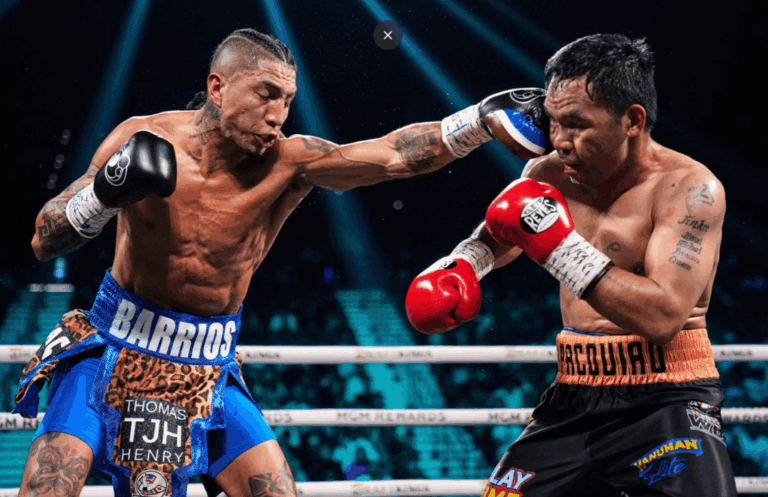 ក្រុមហ៊ុន ហនុមាន ប៊ែវើរីជីស ឧត្ថម្ភផ្តាច់មុខការផ្សាយបន្តផ្ទាល់ លើកញ្ចក់ទូរទស្សន៍ ហង្សមាសHDTV និងរស្មីហង្សមាស HDTV ពីមហាព្រឹត្តិការណ៍ ប្រដាល់សកល កម្រិតពិភពលោកManny Pacquiao ប្រកួតជាមួយ Mario Barrios!