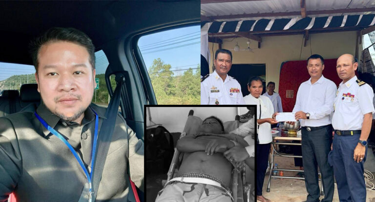 អ្នកឧកញ៉ា ទៀ វិចិត្រ ចាត់តំណាង នាំយកថវិកា៤លានរៀល ចូលរួមរំលែកទុក្ខបុណ្យសព កងទ័ពជើងទឹកម្នាក់ ស្លាប់ក្នុងឱបទ្ទវហេតុឱម៉ាល់ទិច